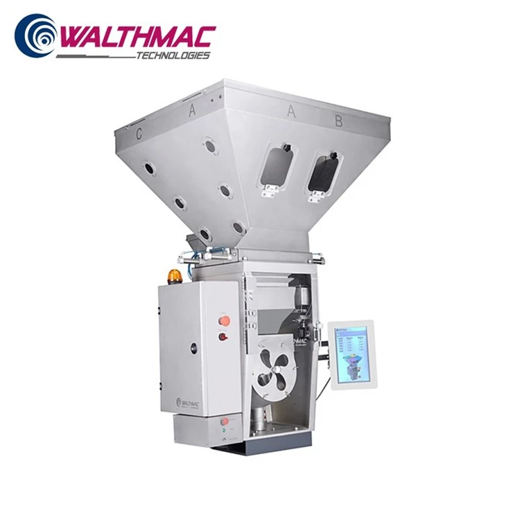 Six Types Of Raw Material Industry Gravimetric Blender Blending Granules