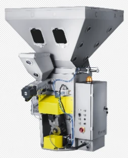 Six Types Of Raw Material Industry Gravimetric Blender Blending Granules